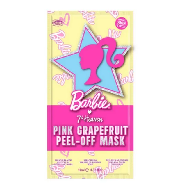 7th Heaven - Barbie Peel Off Mask Pink Grapefruit Face Mask