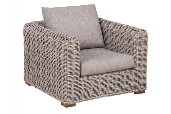 Kubu Sofastol - Naturrattan