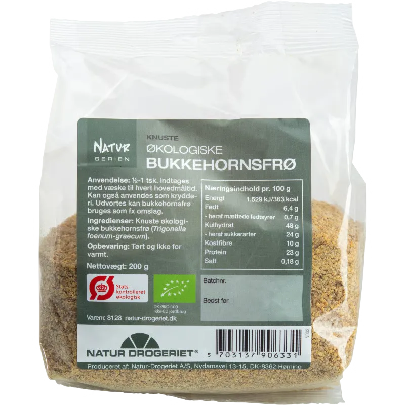 Natur Drogeriet Bukkehornsfrø Knust Ø (200 g)