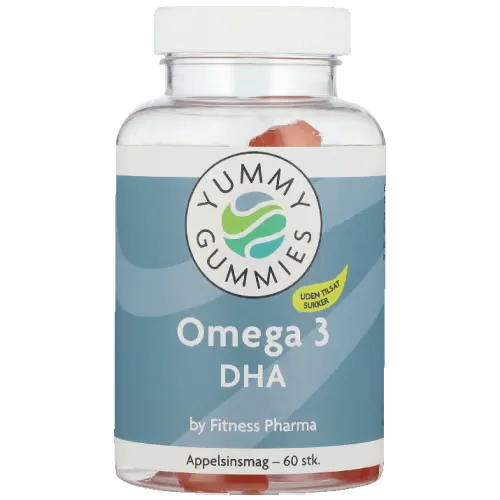Fitness Pharma Yummy Gummies Omega 3 DHA (60 stk)