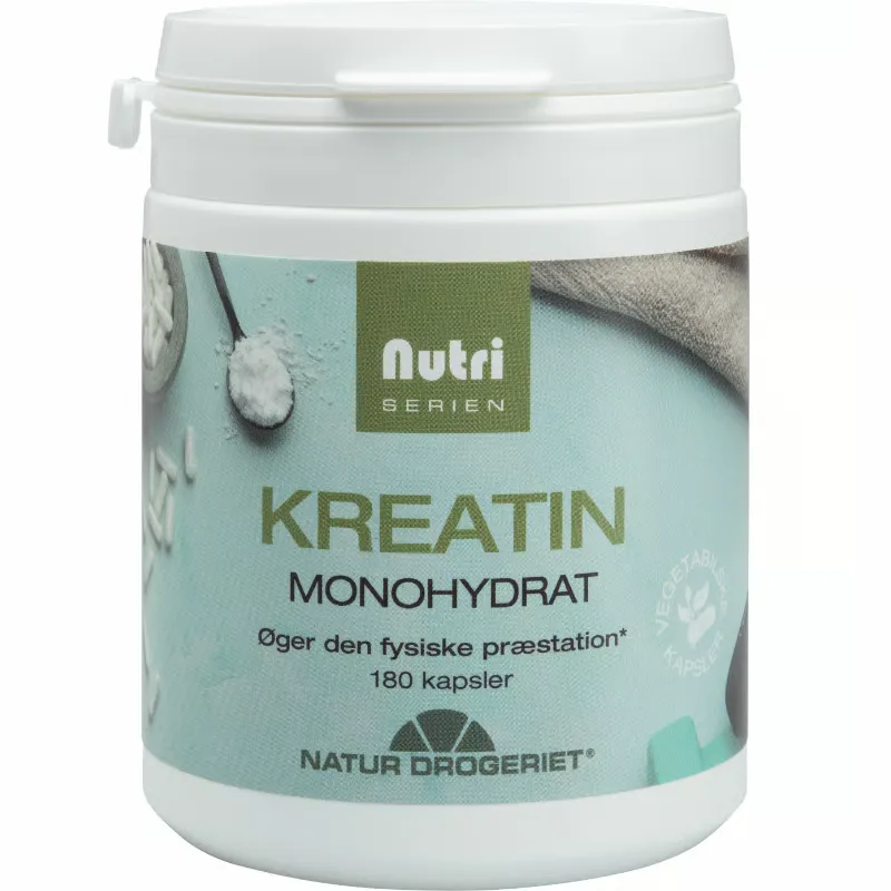 Natur Drogeriet Kreatin Kapsler (180 kaps)