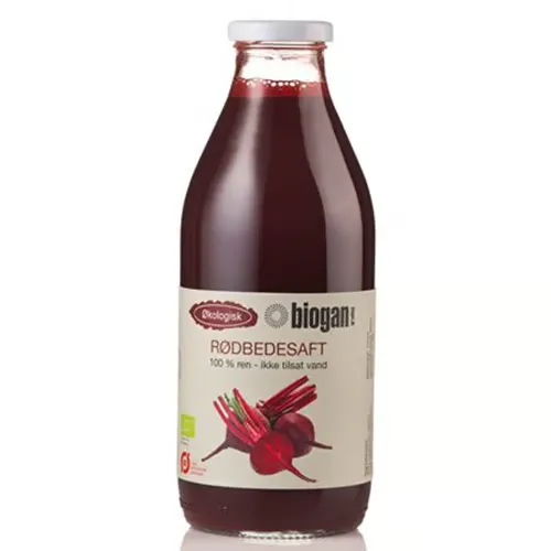 Biogan Rødbedesaft Ø (750 ml)