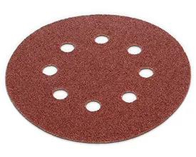 Velcro sandpapir Ø 125 mm - korn 40
