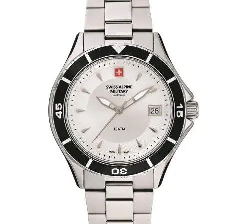 Swiss Alpine Military Nautilus Lady Steel dameur