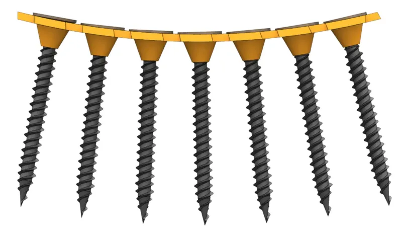 Gipsskrue båndede P-SCREW S Olieret PH2 3,5 x 25 mm - 1000 Stk