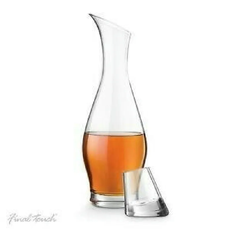 Final Touch Entasis Dekanter i Glas