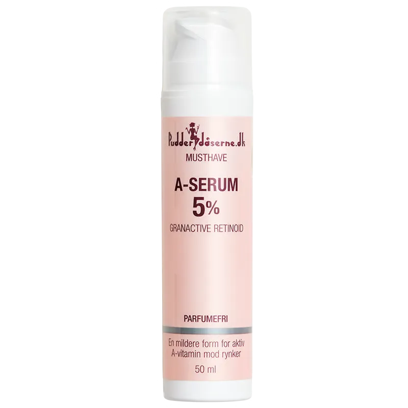 Pudderdåserne A-Serum 5% 50 ml.