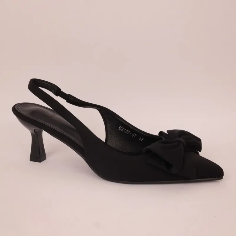 Hibiscus dame stiletter MM197-47 - Black