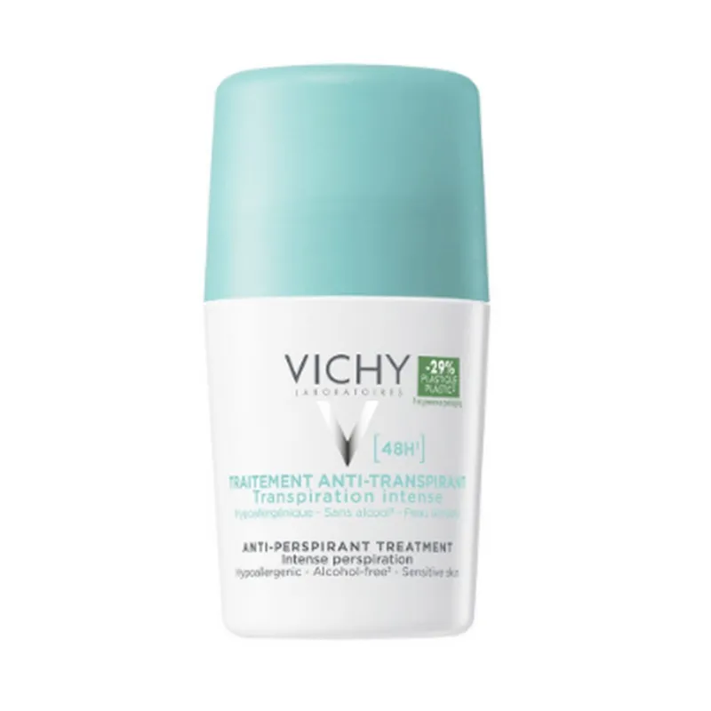 Vichy - 48H Intense Anti Perspirant Roll On Deodorant - 50 ml