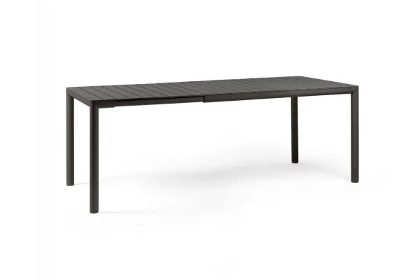 Nardi Tevere Udtræksbord 147/211cm - Antracit
