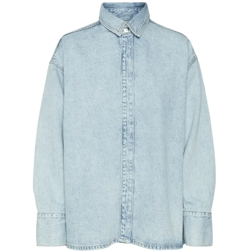 Vero Moda dame denimjakke VMHAMSON - Light Blue Denim