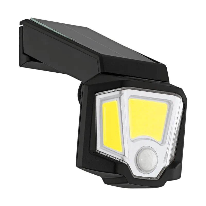 Eglo Solcelle Væg Led Sort - 48835