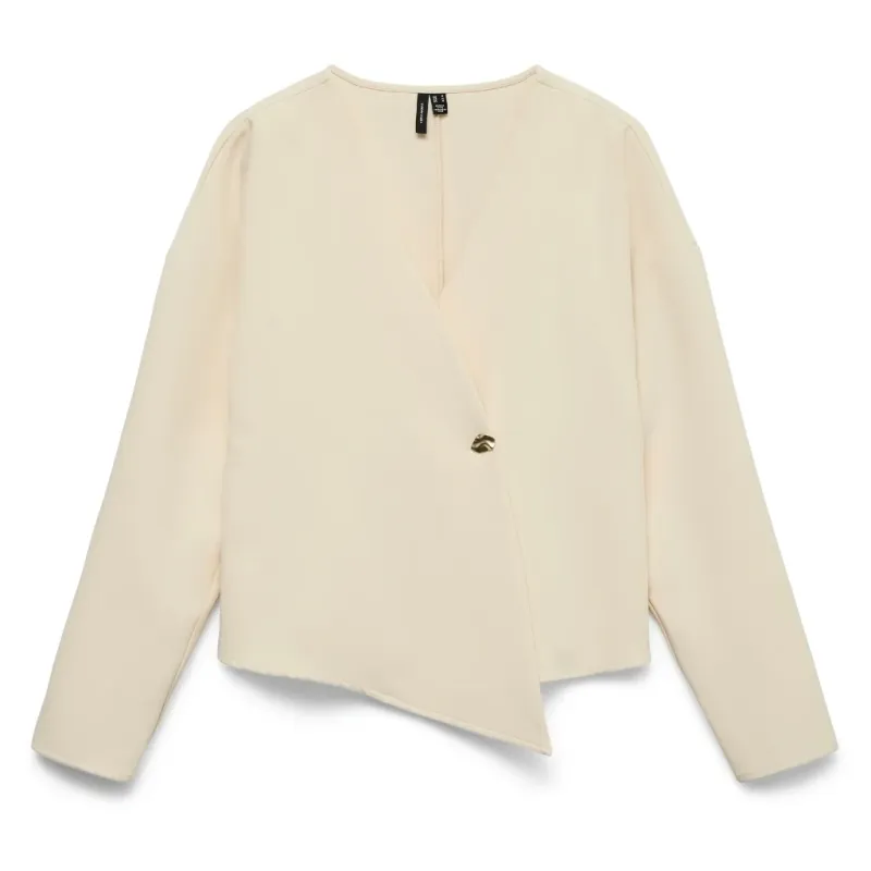 Vero Moda dame bluse VMSONJA - Sandshell
