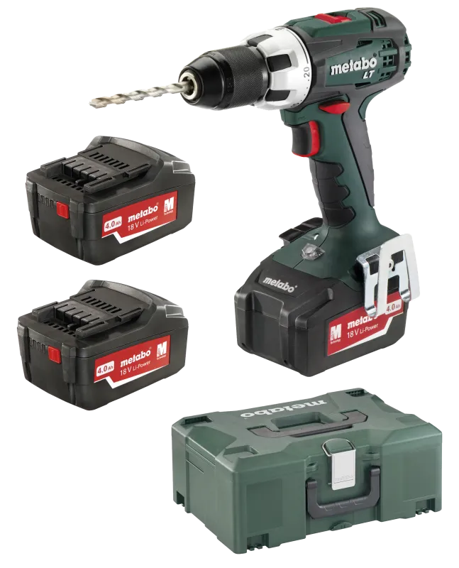 Bore-/skruemaskine BS 18 LT 3×4,0Ah