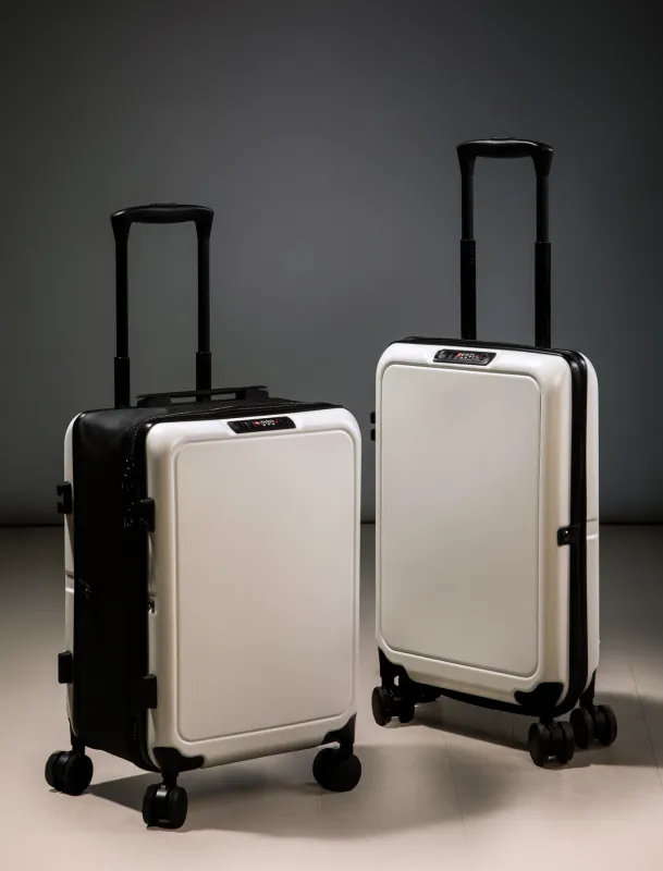 Arctic Hunter rejsetrolley 2418 10 Hvid