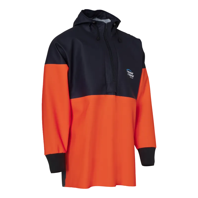 Fishing Xtreme Busseronne w/neopren manchet - Fl.orange/Marine - XS