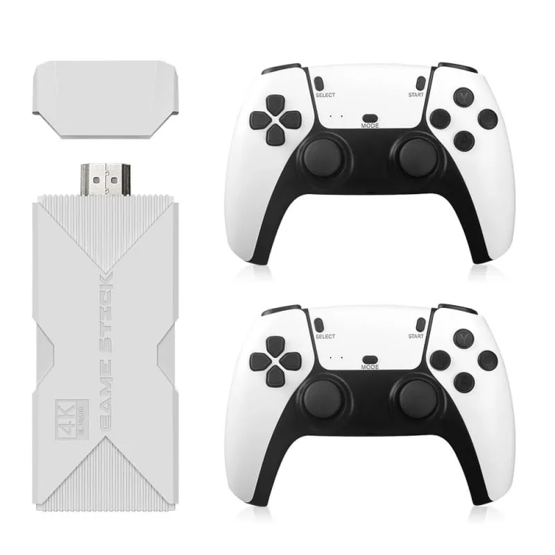 4K HDMI Retro Spilkonsol med 41.000+ Spil  -  Ultimate Edition  -  Inkl. 2 Trådløse Controllere