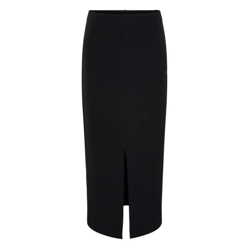 Pieces dame nederdel PCBOSSY - Black