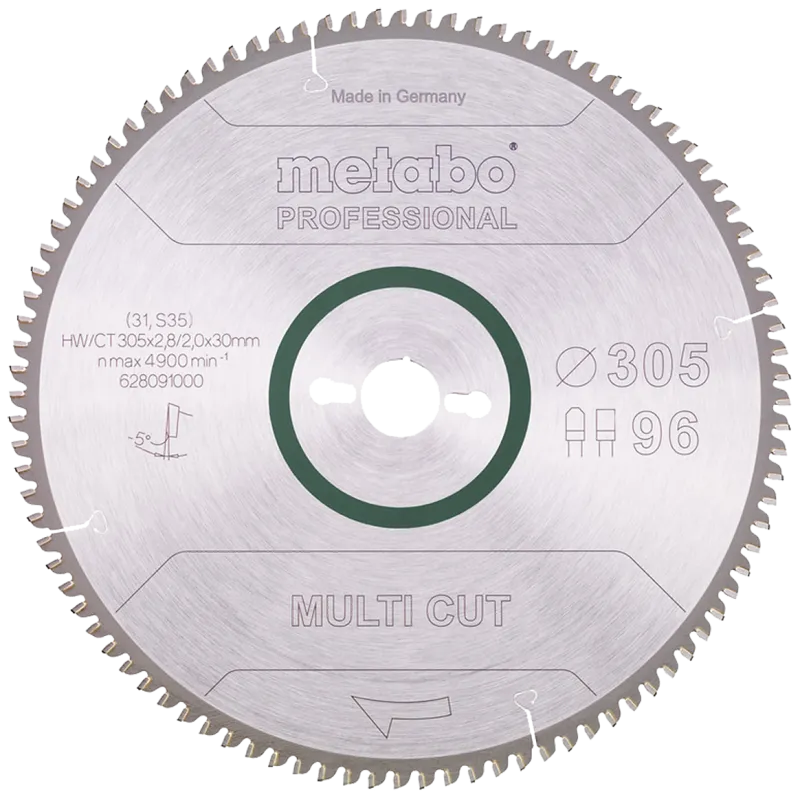 Rundsavklinge Multicut 305×2,8×30mm 96td FZ/TZ