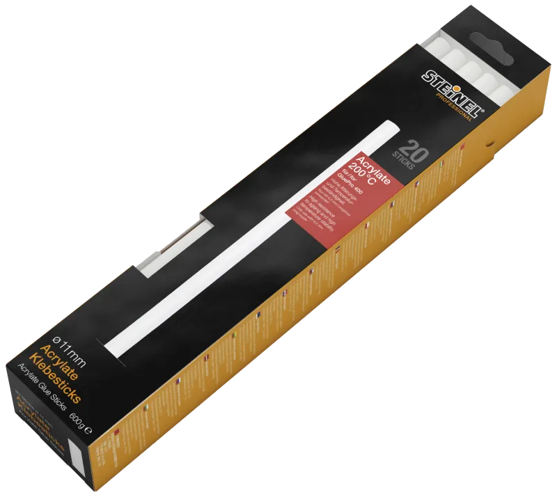 Steinel limstifter ø11×300mm akryl, 20stk