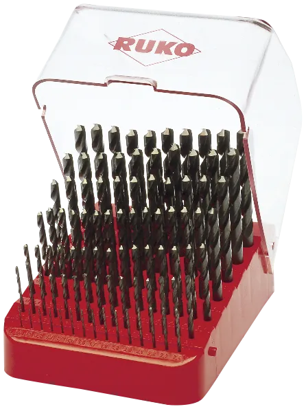 Spiralborsæt HSSG 1-10×0,1mm ks.ks