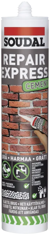 Repair Express Cement spartelmasse 300ml grå