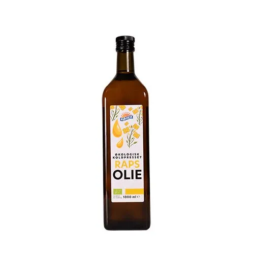 Rapsolie koldpresset Øko. - 1 liter