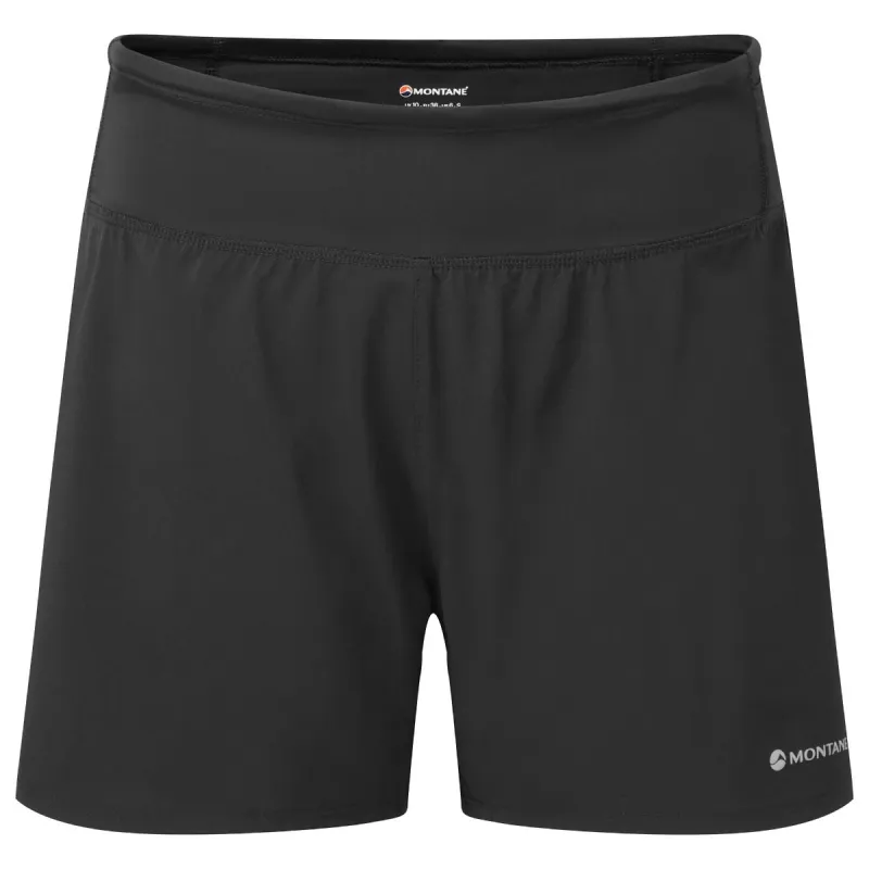 Montane F Slipstream Twin Skin Shorts, dame, sort