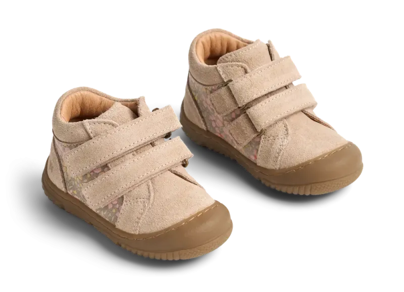 Ivalo Dobbelt Velcro Prewalker - Coral flowers - 23