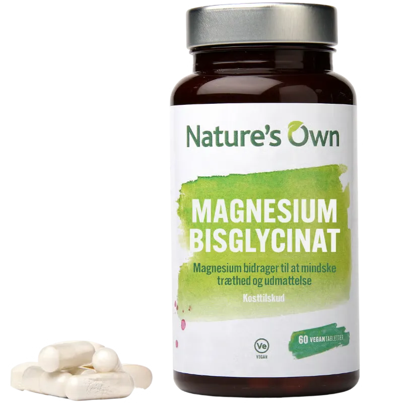 Natures Own Magnesium Bisglycinat (60 kaps)