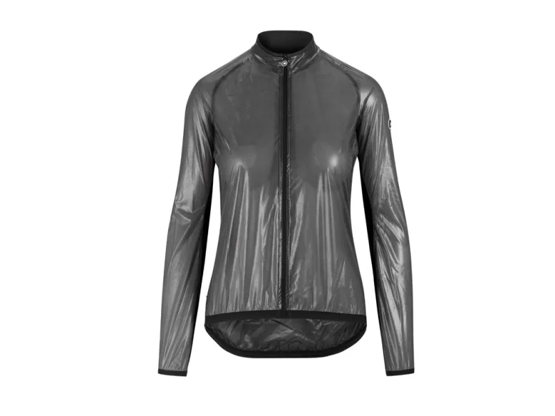 Assos UMA GT Clima Jacket EVO - Reflekterende dame vindjakke - Grå - Str. XS