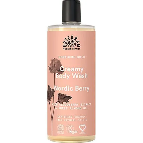 Urtekram Creamy Body Wash Nordic Berry - 500 ml.