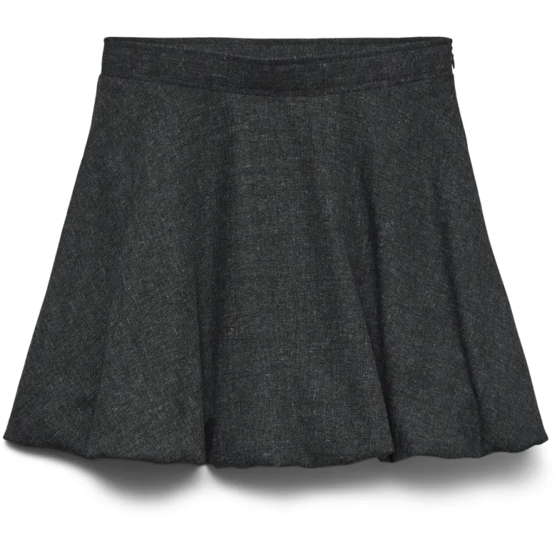 Vero moda aware dame nederdel AWUTHALIA - Dark grey melange