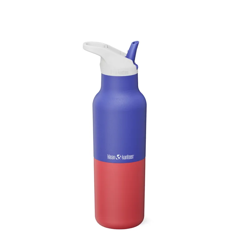 Klean kanteen Rise Vacuum Classic termoflaske 473 ml, dazzling blue kaleidoscope