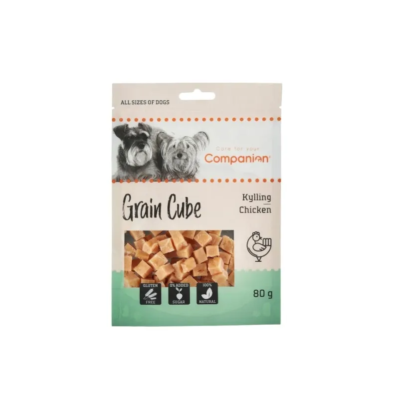 Companion kylling grain cube - 1. stk