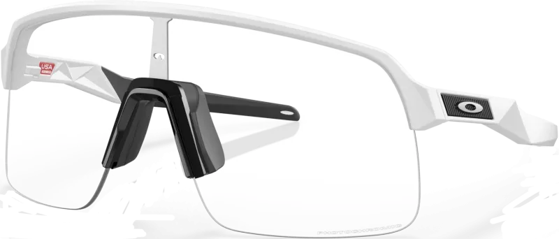 Oakley SUTRO LITE - Clear To Black Iridium Photochromic Lenses - Matte White Frame