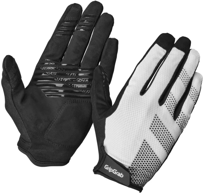 GripGrab RIDE Lite Langfingret Sommerhandsker - White