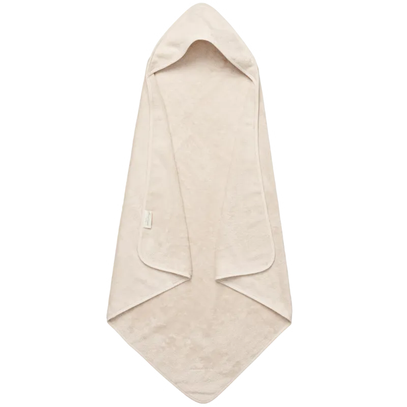 Lille Kanin Hooded Towel 100x100 Terry Vanilla Ice (1 stk)