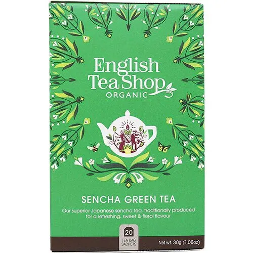 Sencha Green Tea Øko - 20 breve