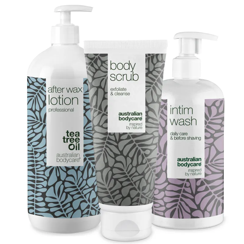 Brazilian Wax pakke â 3 produkter til voksbehandling i intimområdet og bikinilinje
