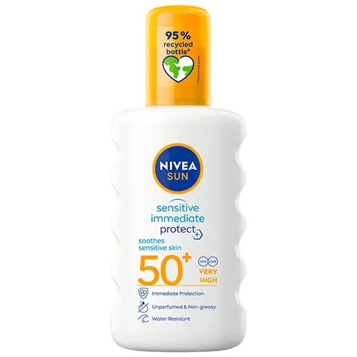 Nivea Sensitive Soothing Spray SPF50+ (200 ml)