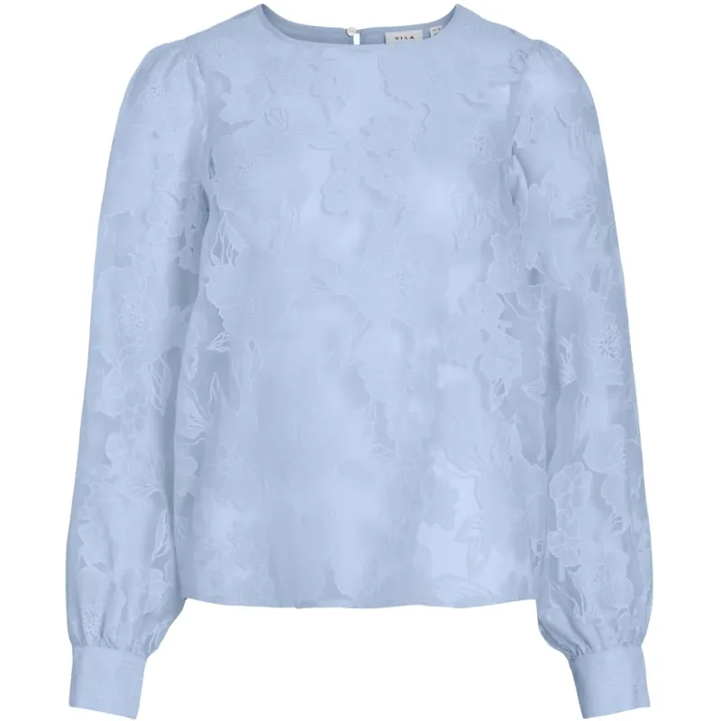VILA Dame Bluse VIBillie - Nantucket Breeze