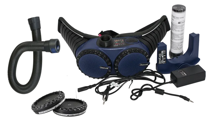 CleanAir AerGO turboenhed, enhed komplet, ekskl. maske