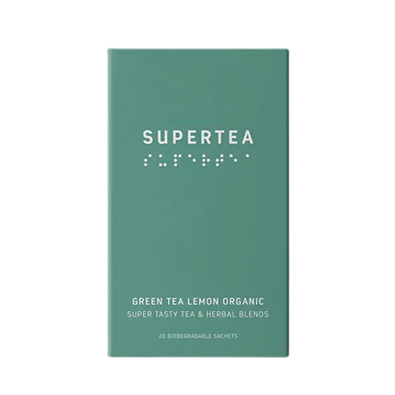 Teministeriet Supertea Green Tea Lemon Organic (20 breve)