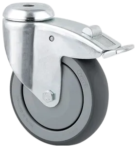 Drejehjul m/brem.2477 PJP 075P30-11