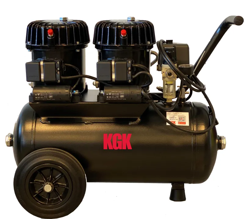 100L Lydsvag kompressor Kgk - olieholdig