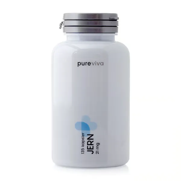Pureviva Jern (21 mg) (135 kaps)