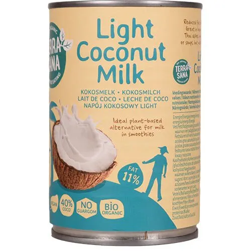 Kokosmælk Light Øko. - 400 ml.