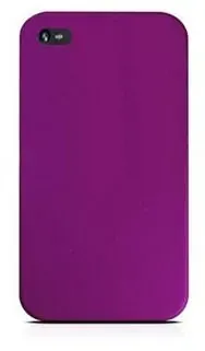 Silikone cover til iPhone 4. Lilla.