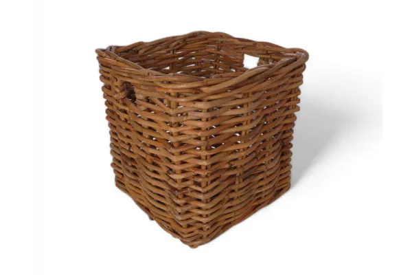 Fletkurv - Naturrattan - 64x64 cm